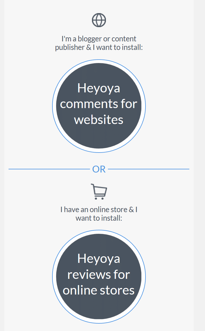 Select if you have a blog or e-commerce site