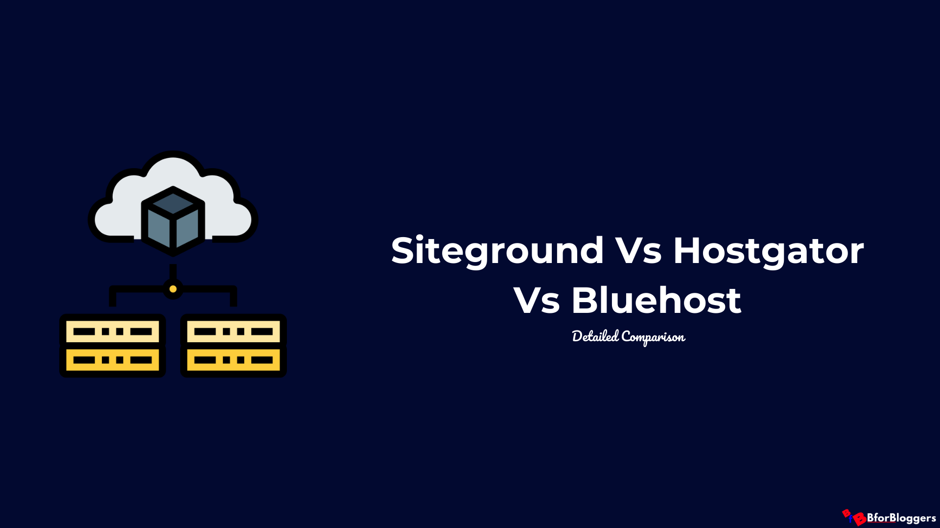 Bluehost vs Hostgator vs Siteground WordPress-värd: Detaljerad jämförelse