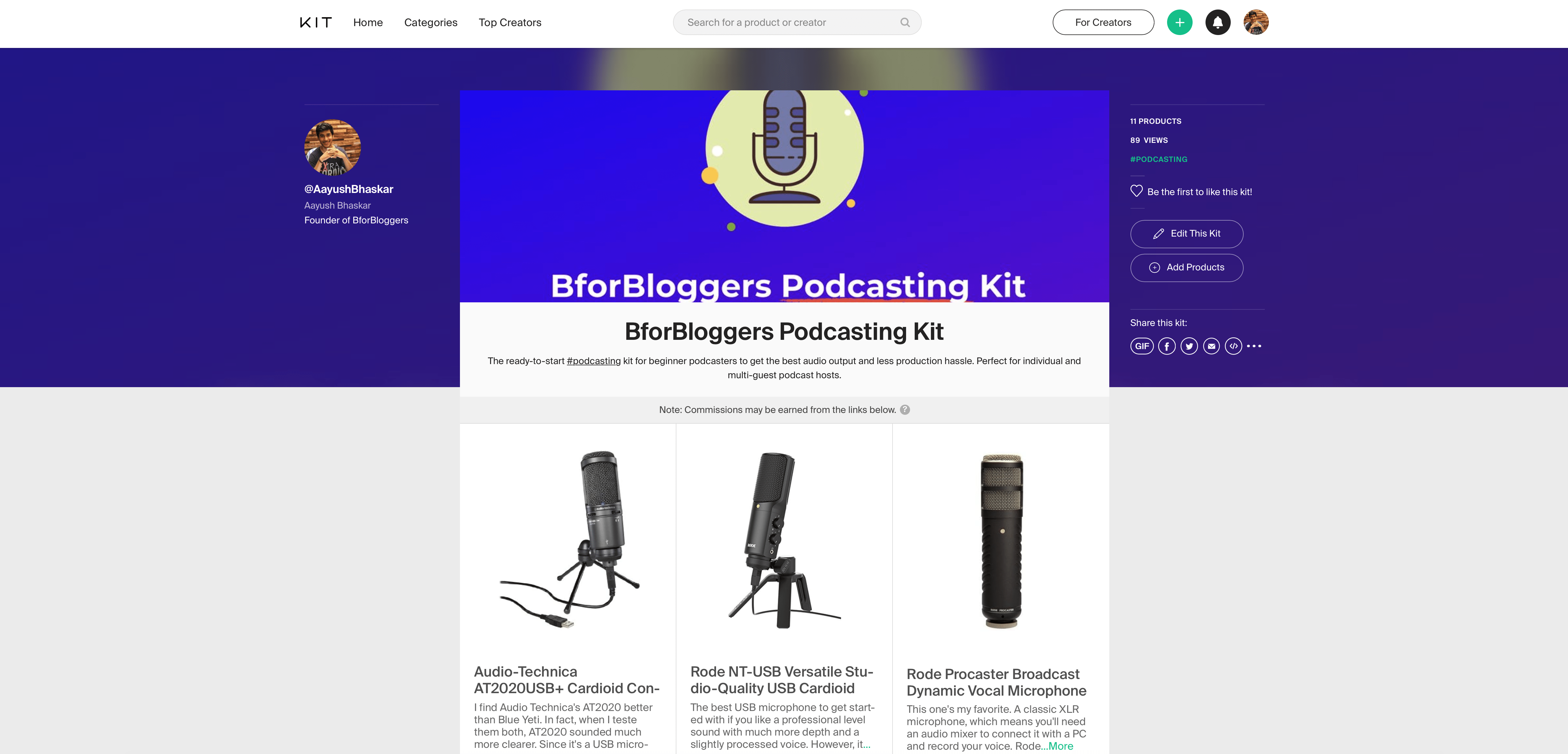 easiest to use free podcast maker