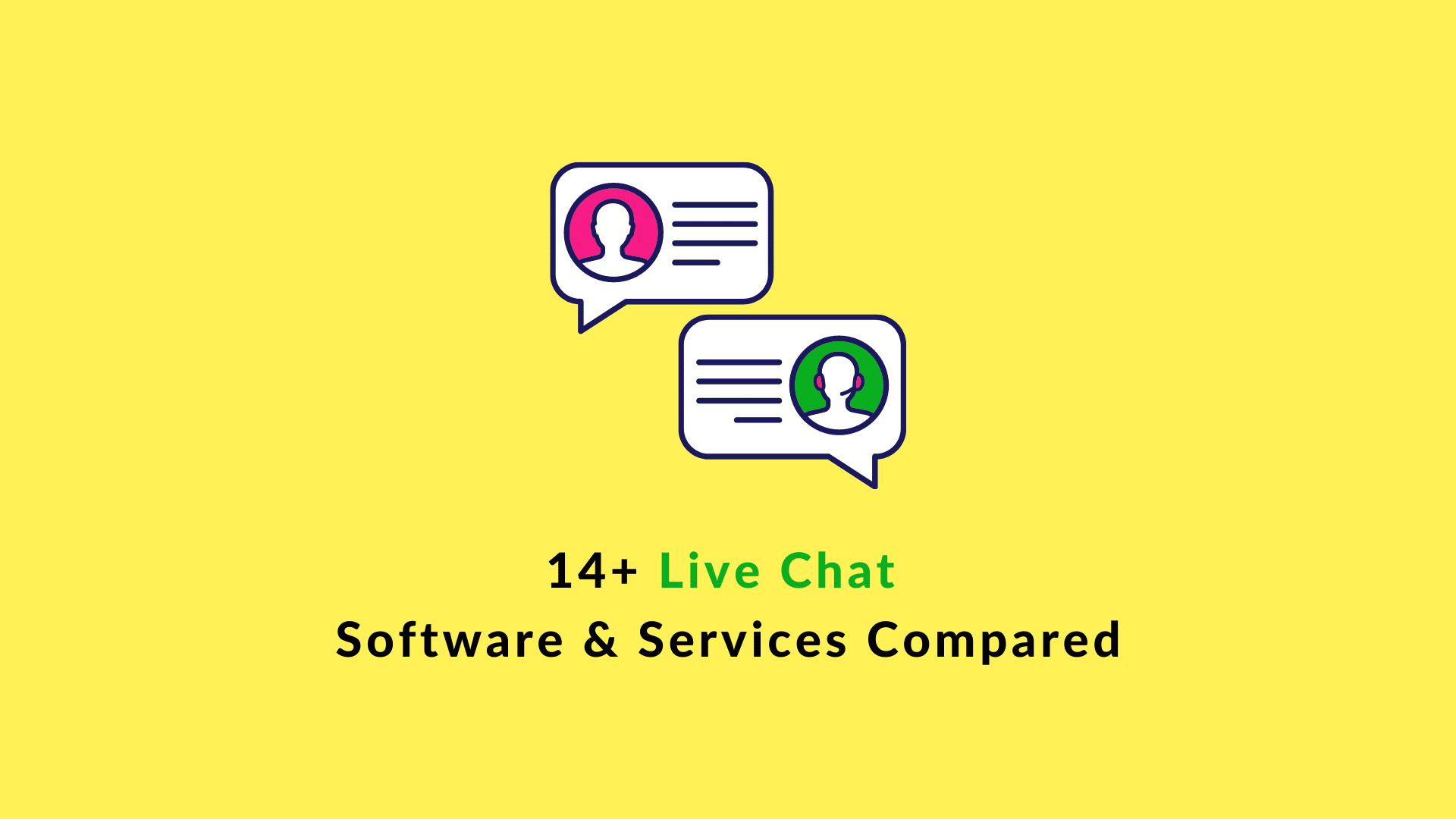 14+ najlepších porovnaní softvéru, služieb a riešení na živý chat