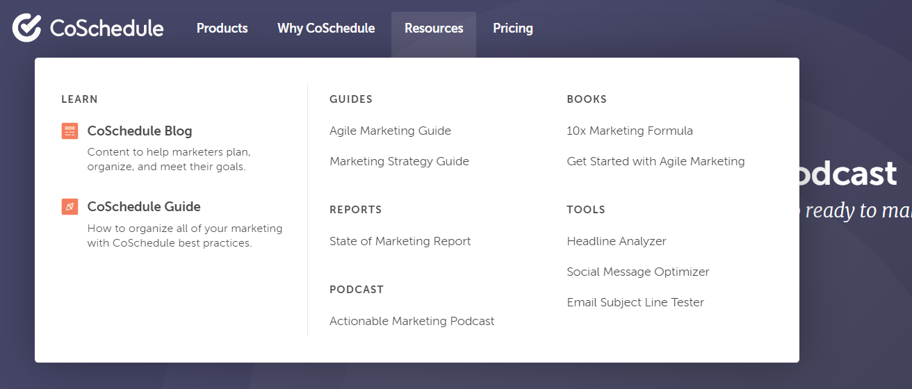 CoSchedule review resources