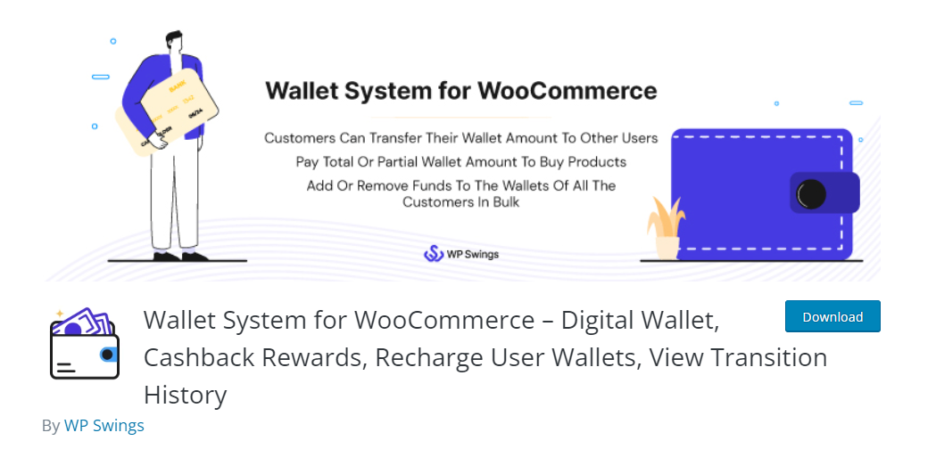 Wallet system for WooCommerce